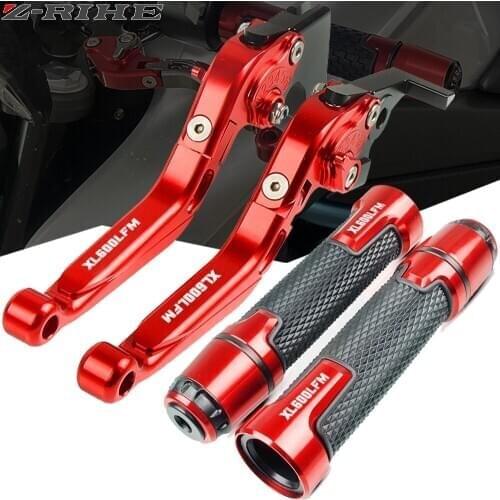 For Honda XL600LMF XL600 LMF XL 600 LMF 1985 1986 Motorcycle CNC Accessories Adjustable Brake Clutch Lever Handle Hand Grips