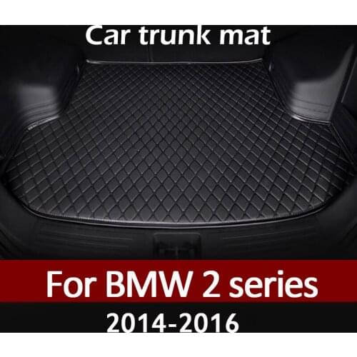 MIDOON Car trunk mat for BMW 2 series station wagon 2014 2015 2016 cargo liner carpet interior accessories cover