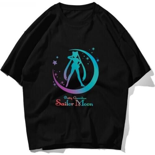 Cartoon Clothing Anime Women T Shirts Harajuku Streetwear Clothes Women Top Graphic T Shirts Kawaii Shirt Sexy Fashion Casual