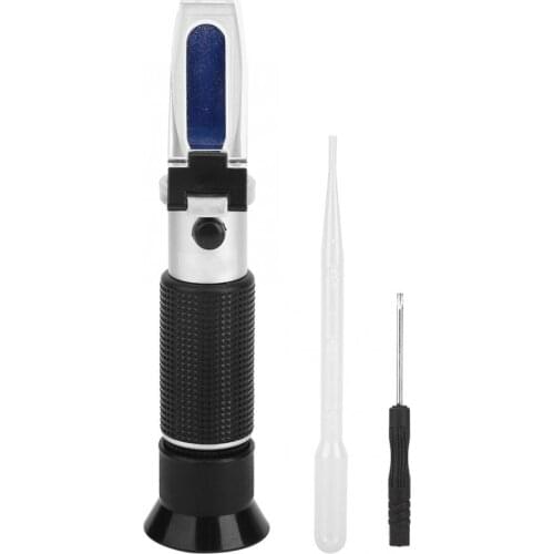 Refractometer Sugar Test Meter 0-20% with Accurant Index for Automatic Temperature Compensation