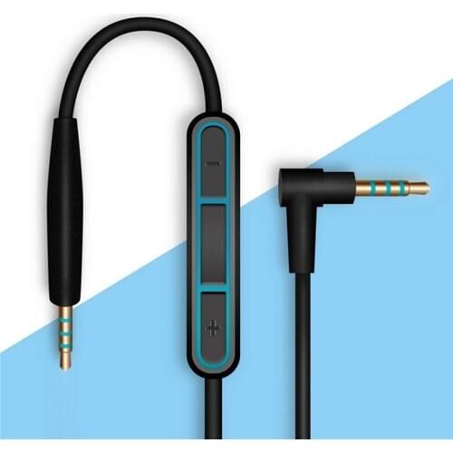 With wheat 3.5mm to 2.5mm audio cable Suitable for BOSE QC25 headphone cable QC25 audio line QC35 soundtrue oe2 headphone cable