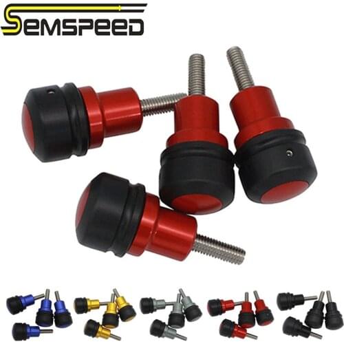 SEMSPEED For Honda X-ADV 750 XADV750 X ADV 750 2017-2019 2020 Motorcycle M6 Front Fender Fork Protector Frame Slider Screw 6mm