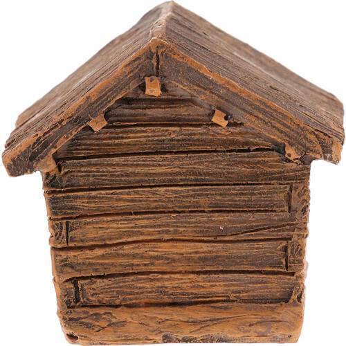 Fairy Garden House Mini Cottage Lifelike Wooden Resin Handmade Home Office Decor