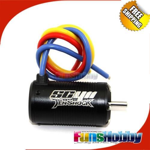 Tenshock 1:10 Short Course SC411 4 Pole Sensor Electric Micro Brushless RC Cars Motor For Losi, Axial,Crawler Traxxas Slash 4x4