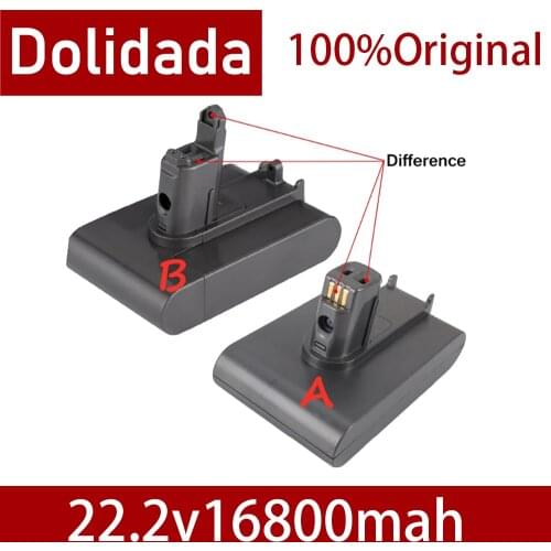 Type A/B) 22.2V 16800mAh Li-ion Vacuum Battery for Dyson DC35, DC45 DC31, DC34, DC44, DC31 Animal, DC35 Animal,917083-01