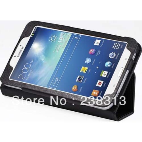 Ultra Slim Litchi Flip Stand PU Leather Skin Shell Cover Funda Case For Samsung Galaxy Tab 3 8.0 P8200 T310 T311 T315 Tablet