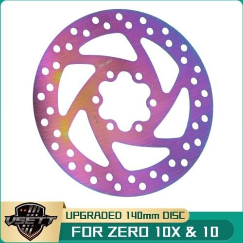 Universal Upgraded 140mm Disc Brake Rotor for ZERO 10X ZERO10 SPEEDUAL DUALTRON KAABO Electric Scooter Reinforced Colorful Brake