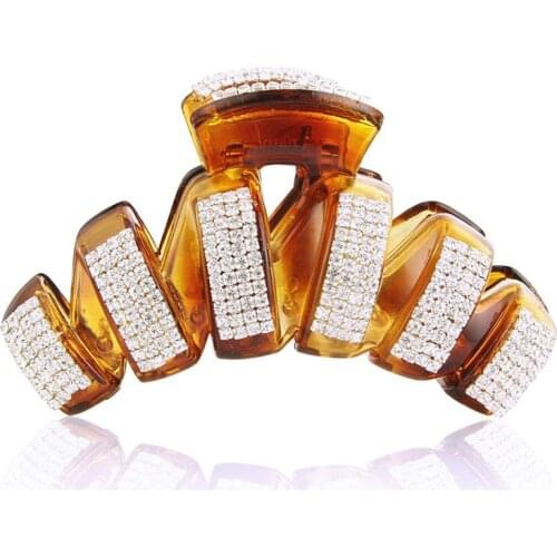 Women Thick Hair Clips Big Hairpins Rhinestone Extra Large Hair Claws Hair Accessories Female Hair Styling Tools Headwear