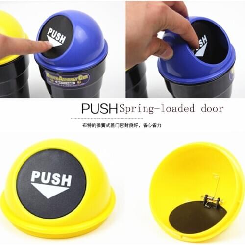 Car trash can storage bucket auto parts for Skoda Octavia Fabia Rapid Superb Yeti Roomster /Citroen C-Quatre C-Triomphe Picasso