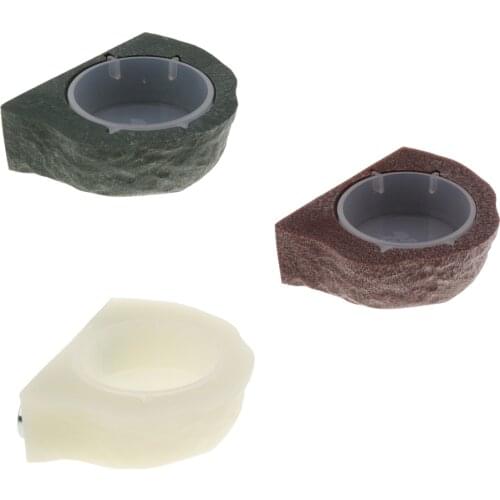 Gecko Earth Ledge Magnet Hanging Feeder Bowl Reptile Terrarium Decorations
