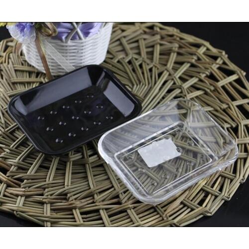 Creative transparent/black acrylic hotel acrylic soap dish shower tray Bathroom accessories F20173910