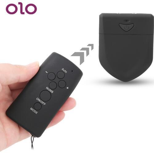 OLO Electric Shock Host Double Output Electro Stimulation Clitoris Nipple Stimulator Sex Toys for Men Women Medical Themed Toys