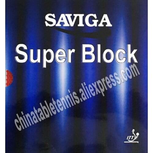 SAVIGA Super Block Table Tennis Rubber Long Pimples Ping Pong Rubber Topsheet OX