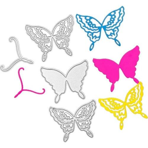ZENRA Butterfly Steel Metal Cutting Dies Stencils For Card Making Decorative Embossing Paper Card Scrapbook DIY Knife Mould