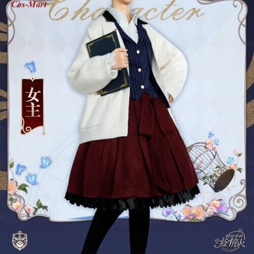 Game A Traveler In Time And Space Heroine Cosplay Costume Female Everyday Suit Role Play Clothing A Limited Edition Custom-Make