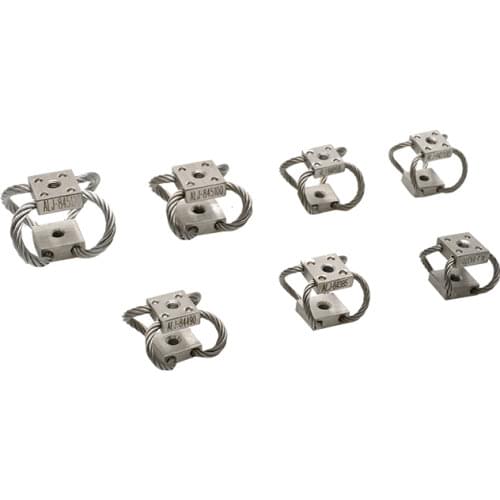 1PC RC UAV Aerial Photography High Performance Steel Wire Rope Isolator Anti-vibration Shock Absorber Damper Gimbal Dampener