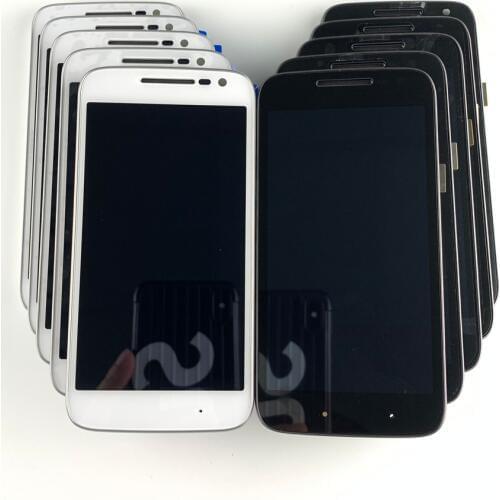 10PCS For Motorola Moto G4 Play XT1604 XT1602 XT1607 XT1609 XT1601 XT1603 LCD Display Touch Screen Digitizer With Frame