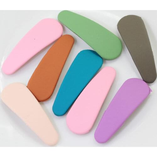 100/50PCS Summer Fashion Acrylic Hair Clip Plastic Barrettes Hair Accessories Clip for