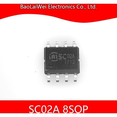 5pcs SC02A 8SOP ic chip Electronic Components Integrated Circuits 2-button capacitive touch sensor