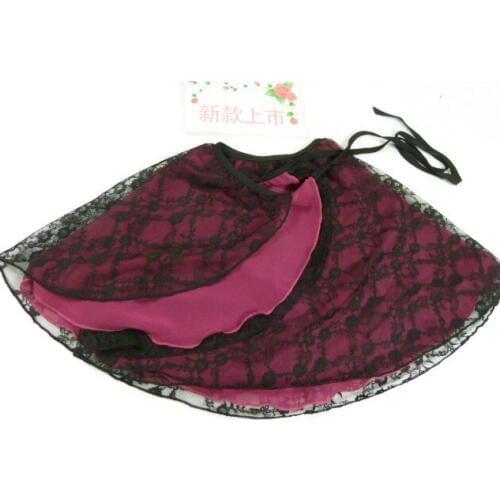 Adult ballet skirt, womens lace, double layer Chiffon Dress