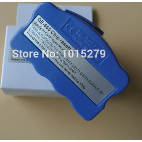 Free shipping stable chip resetter for Brother printer LC203 LC213 LC223 LC233 LC665 cartridge chip resetter
