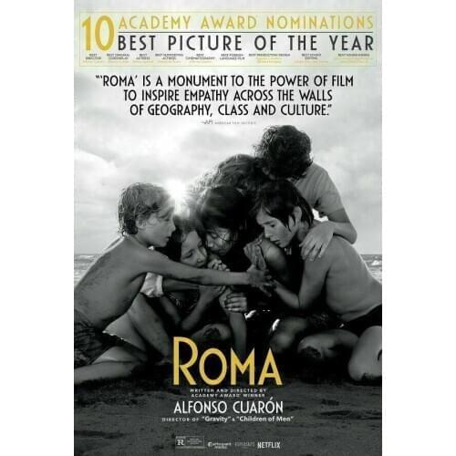 D0315 Roma Movie Alfonso Cuarón Silk Fabric Poster Art Decor Indoor Painting Gift