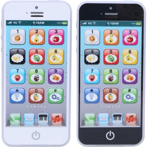 Kids Learning Mobile Phone Toy With Light Music Simulation Phone Learning Toy Children Baby Early Educational Learning Toy Gift