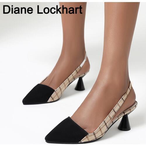 Diane Lockhart Women's Shoes With A Glass Heel