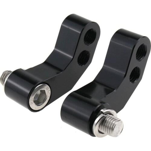 For KAWASAKI Z800 Z1000 Z750 Z750R Z750S Z250 Z650 Z900 Z300 Z125 Motorcycle Mirrors Riser Extension Brackets Adapter