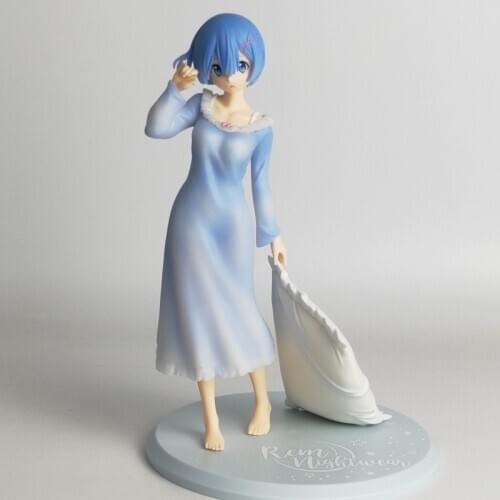 22CM Original Re:Zero kara Hajimeru Isekai Seikatsu Rem SPM Figure Night Wear Ver PVC action Figure collection toy with box
