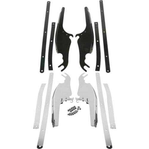 Motorcycle Windscreen Windshield Mounting Bracket Kit For Harley FL Softail Heritage Softail Slim Fat Boy Deluxe FLSTC FLS