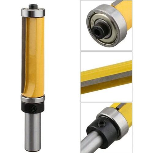 1pc Woodworking Router Bit Trimming Straight Milling Cutter Wood Bits Flush Trim Bit For Wood Woodworking Cutters