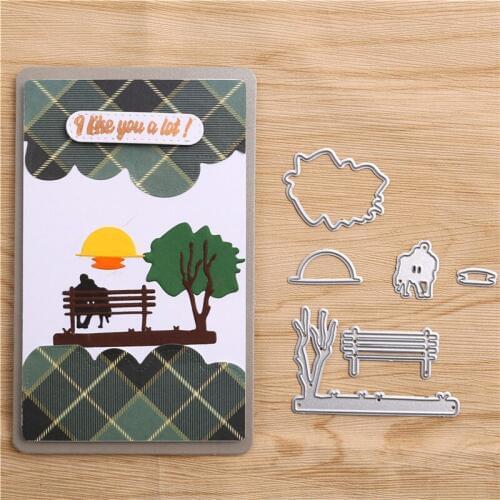 YaMinSanNiO Valentine Day Metal Cutting Dies for Craft Dies Scrapbooking Album Embossing Stencil Die Paper Decor New 2019