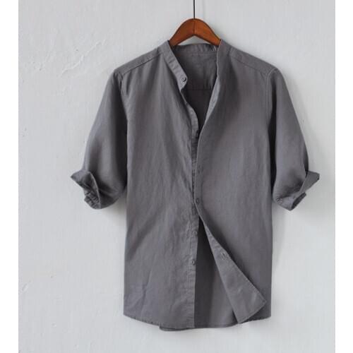 JAYCOSIN Fashion Solid Summer Shirt men shirt short Button Turn Down Collar Short Sleeve shirts men clothing 2020 fashion shirts