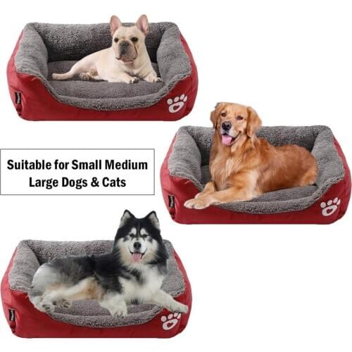 Soft Sofa Beds Dog Thicken Winter Warm Pet House Cushion Sleeping Nest Household Animal Dogs Ornaments for Cat Puppy Small Dogs