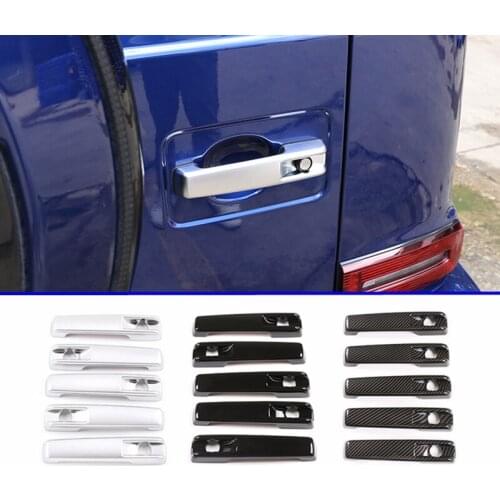 5 Pcs For Mercedes Benz G Class W463 W464 G65 G55 G63 G500 G550 G350 2019-2020 ABS Auto Outer Door Handle Cover