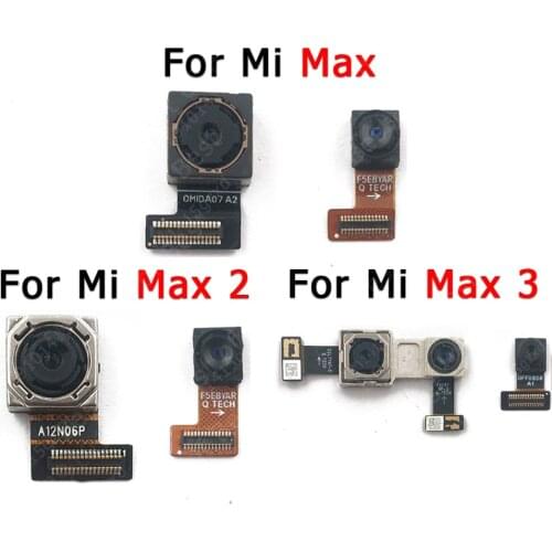 Original Rear Front Camera For Xiaomi Mi Max 2 3 Max2 Max3 Facing Back Selfie Frontal Backside Camera Module Repair Spare Parts