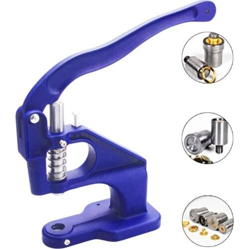 Manual Hand Press Machine Eyelet Snaps Rivets Installation Press Button Machine
