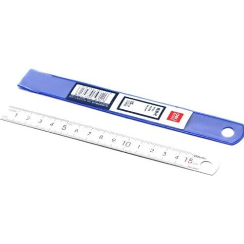 Steel Ruler Steel Ruler 15cm Stainless Steel Measuring Tool Steel Ruler Woodworking Drawing Drawing Thickening Steel Ruler Iron