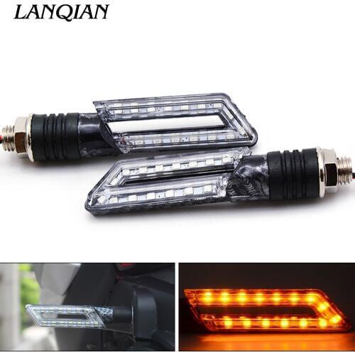 Universal Motorcycle Turn Signal Light Indicators Light FOR KAWASAKI Z750 Z800 Z1000 NINJA
