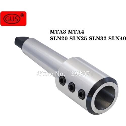 GUS High Precision Morse Taper Side Fixing tool holder mt2 Lathe MTA3 MTA4 SLN20 SLN25 SLN32 SLN40 U Drill Conversion Sleeve