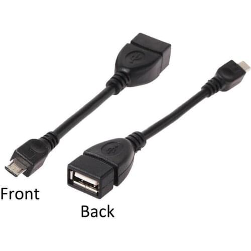 1/2Pcs Micro Usb Male Host Usb Female Otg Adapter Cable Tablet Pc Line For Android Phone Cellphone Accessories Data J7Y9