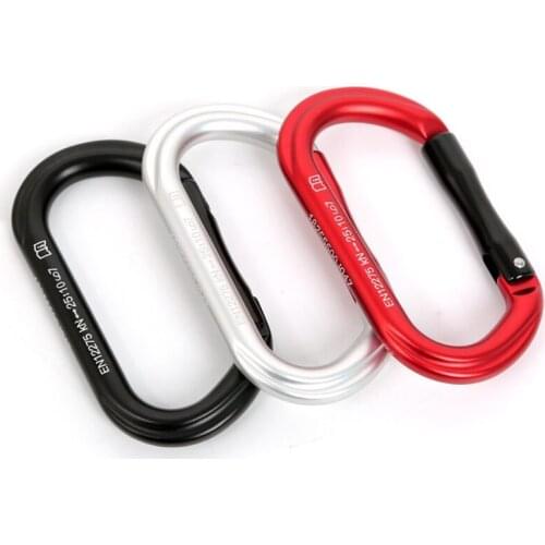 1pcs Carabiner Climbing Travel Kit Camping Equipment Alloy Aluminum Survival Gear Camp Mountaineering Hook Outdoor Carabiner