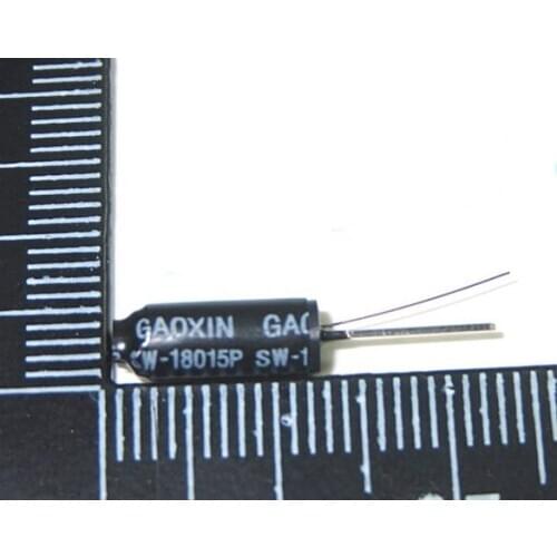 10PCS/LOT Black SW-18015P Ball Switch SW18015P Tilt Angle Sensor Switch Angle Switch Transducer