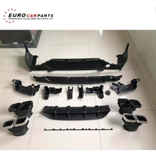 2018 year C253 GLC63 COUPE rear diffuser and muffler tip