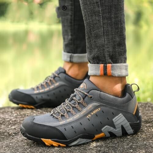 2020 Waterproof Hiking Shoes Men Women Sneakers Mountain Climbing Shoes Outdoor Unisex Sport Hunting Boots Men Trekking Shoes