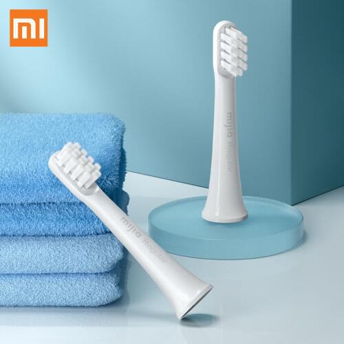 Mi Original T100 Sonic Vibrating Toothbrush Replacement Toothbrush Head Mijia T100 White Toothbrush Head 3pcs