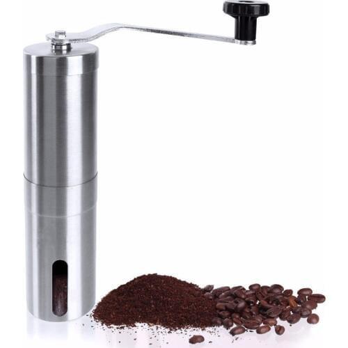 30 pcs Coffee Bean Grinder Stainless Steel Hand Manual Handmade Grinder Mill Kitchen Grinding Mills Tool Fast Shipping