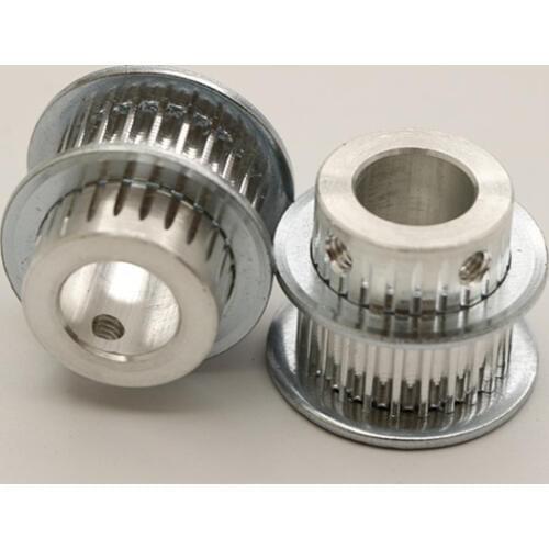 5pcs 3D Printers pulley HTD M3 24 teeth bore 12mm HTD 3M 24 teeth timing pulley fit for HTD 3M belt width 10mm