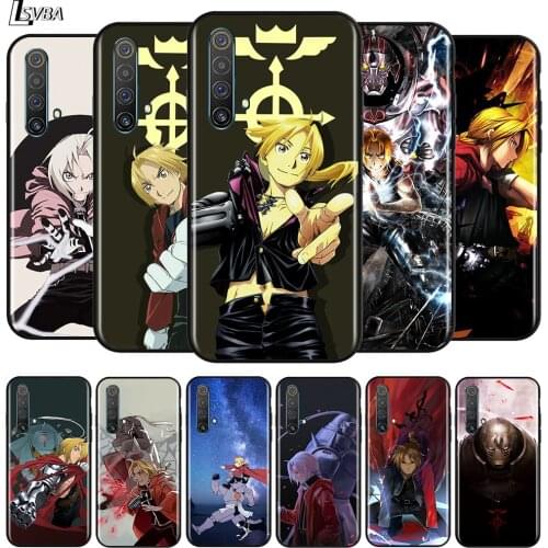 Anime Alche mist for OPPO Realme V15 X5 X3 X50 X7 X2 C17 C11 C3 C2 7 7i 6 6S 6i 5 Narzo 20 Pro Black Phone Case